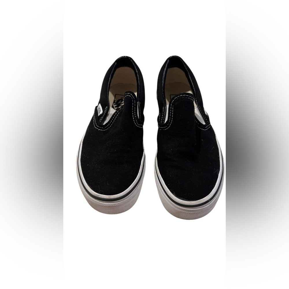 Black Vans Slip-On Shoes